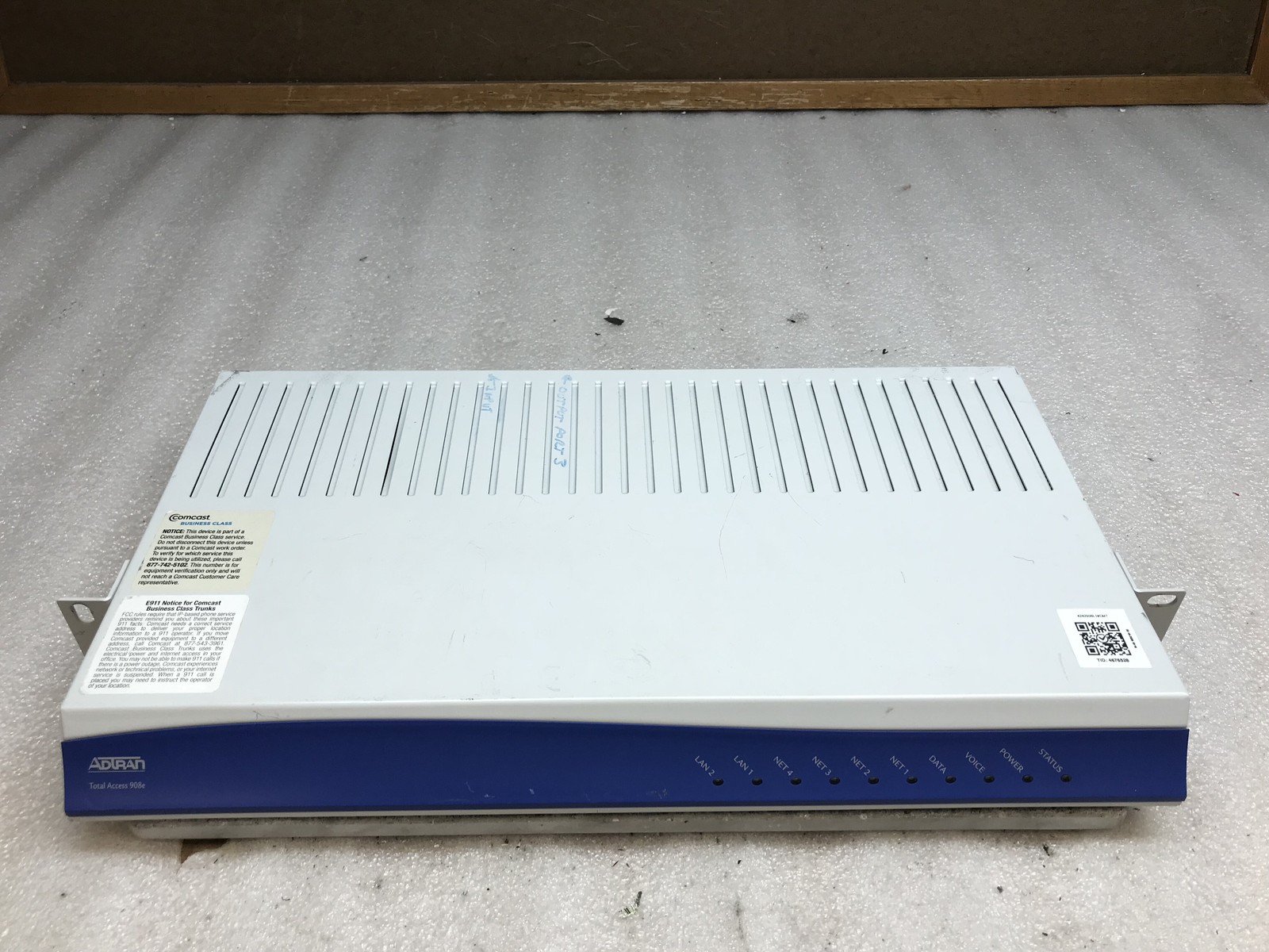 Adtran Total Access TA 908E 2nd Gen FXO 4242908L1#XO VOIP Gateway and Router