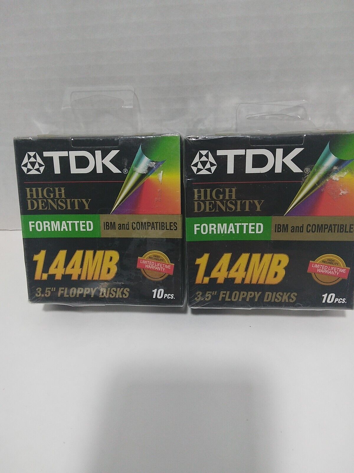 Tdk Formatted 3.5 Floppy Disks Two Packs Of 10 Each