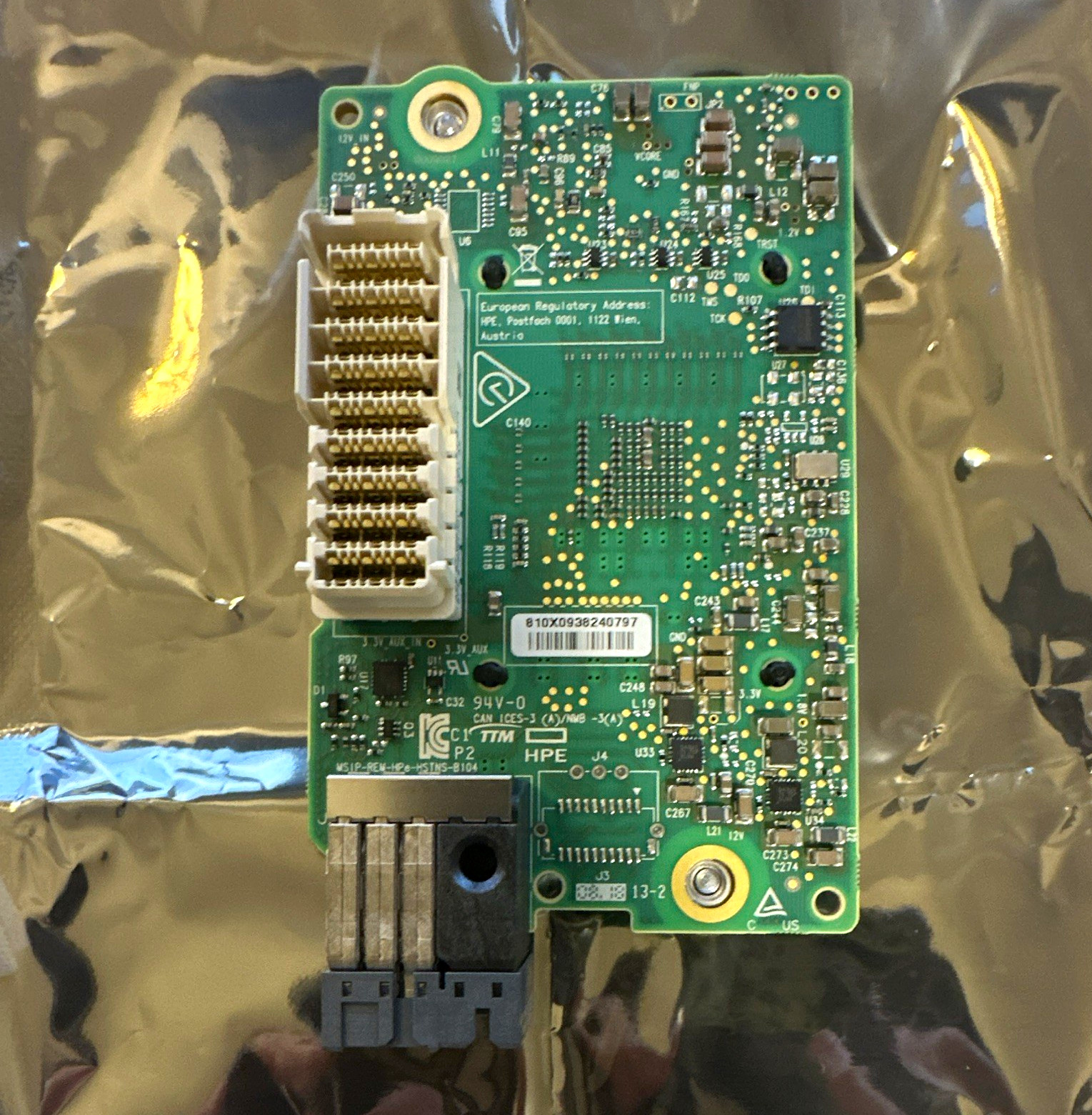 878081-001, 872723-B21, HPE Apollo InfiniBand EDR 100GB 2 port