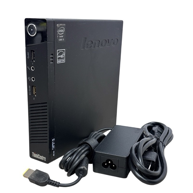 Lenovo ThinkCentre M73 Tiny i3-4130T 2.90GHz 4GB 250GB W11P Desktop w/ Adapter