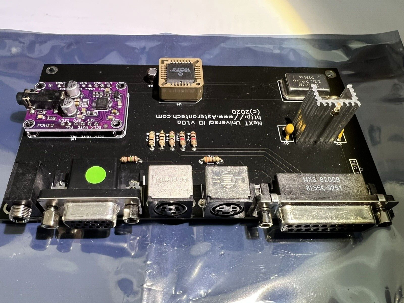 NeXT NU I/O Sound Card Dual ADB/ NON ADB for NeXT Computers, NO SOUND BOX