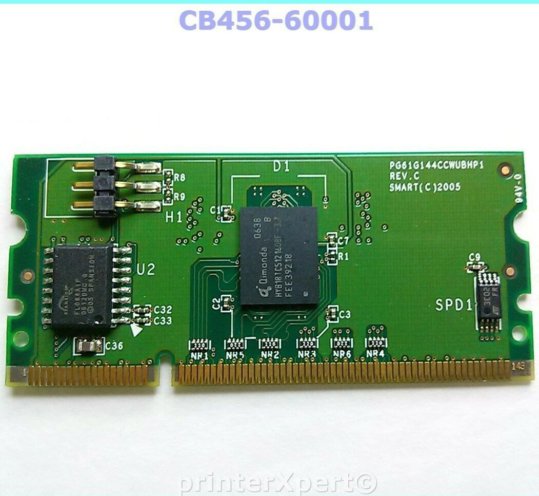 HP LaserJet P2015 P2015D P2015DN Font DIMM PCL5e 8MB 64MB CB456-60001 CB456AA