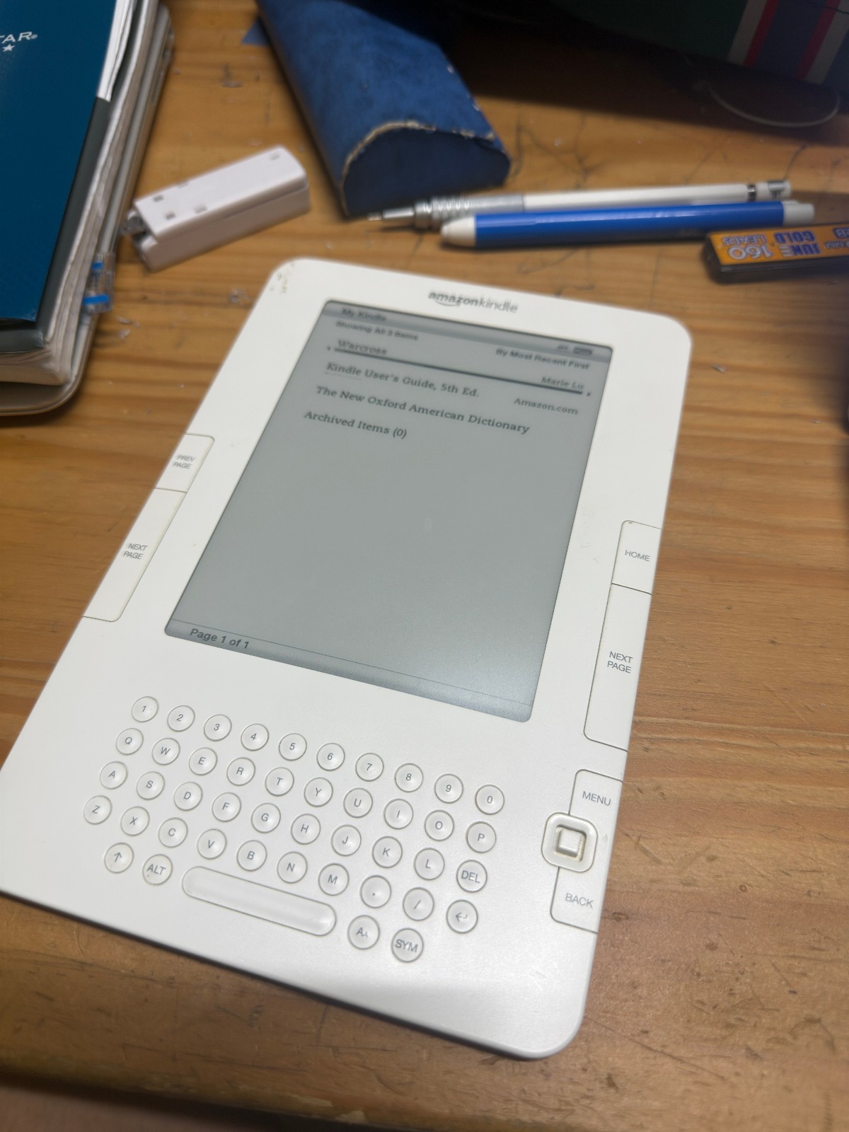 [Tested]Amazon Kindle (2nd Generation) 2GB, 3G (Unlocked), 6in - White