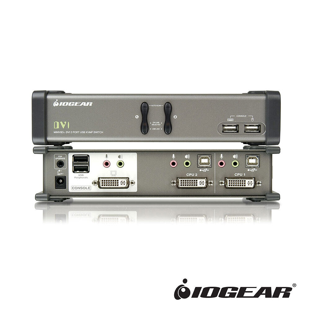 IOGear GCS1762 2-Port DVI KVMP KVM Switch