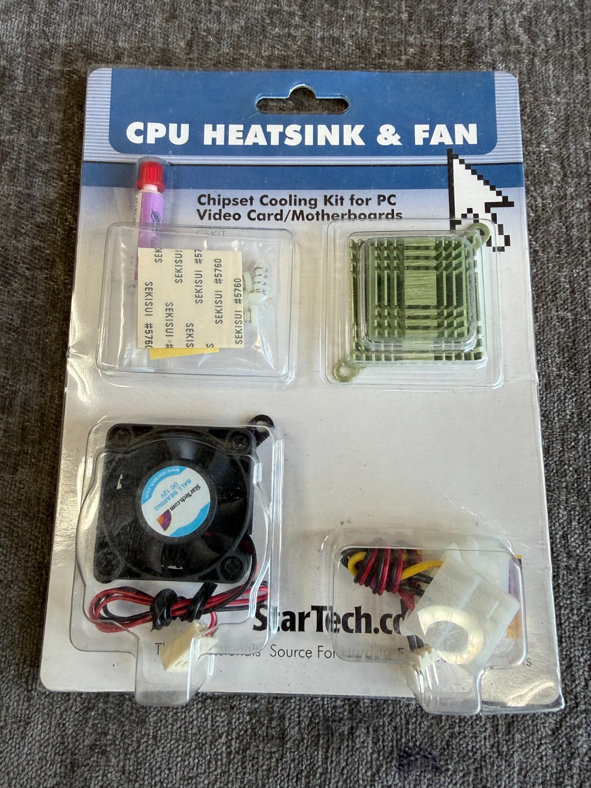 StarTech CSKIT Chipset Cooling Kit CPU Heatsink Fan PC Video Card New Sealed