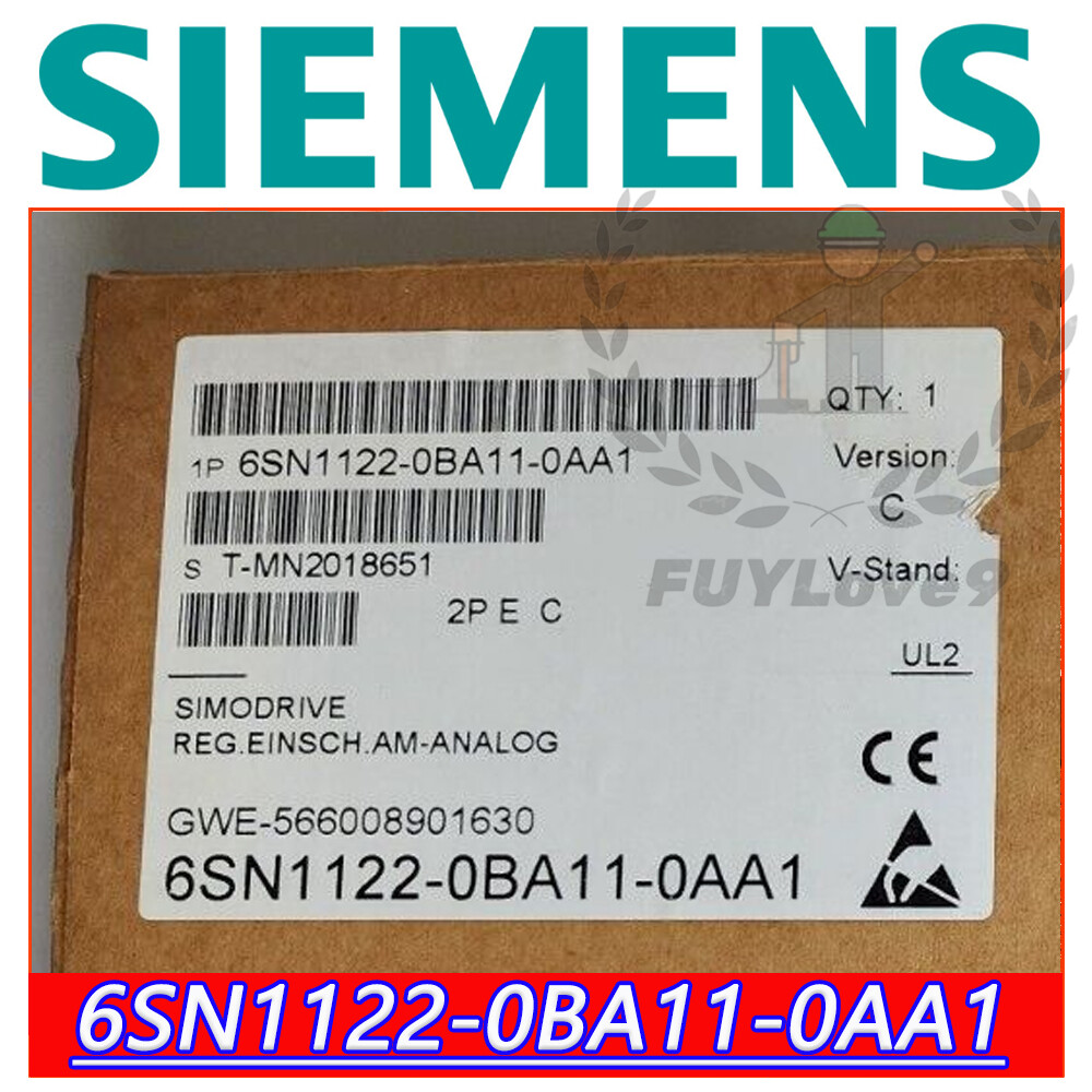 high quality Siemens 6SN1122-0BA11-0AA1 Brand New  6SN1 122-0BA11-0AA1