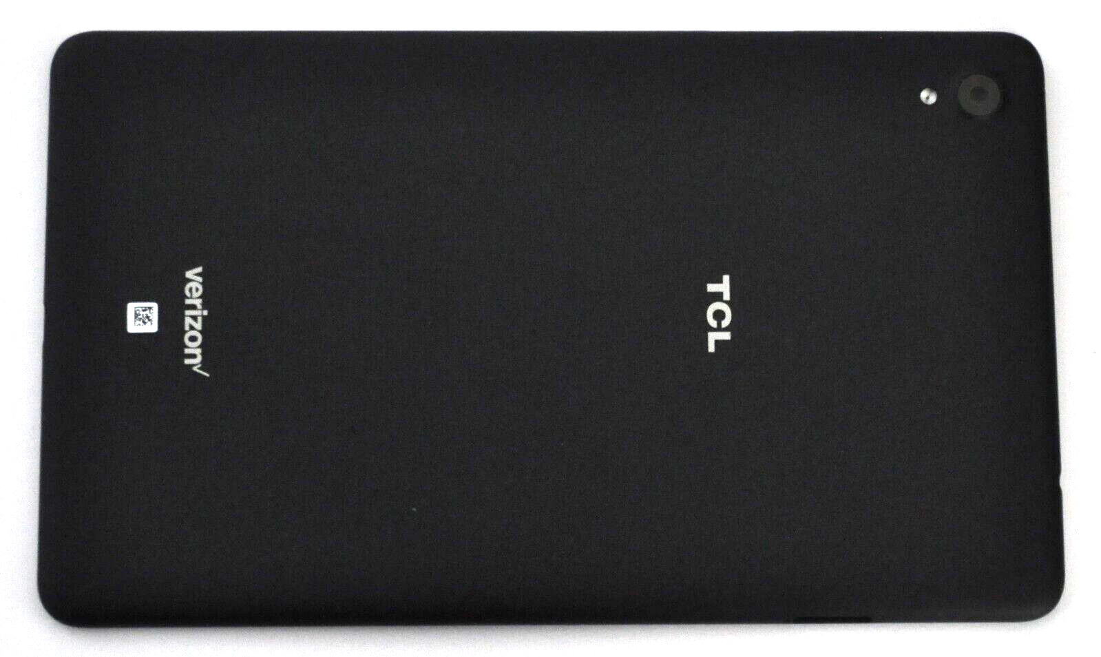 OEM VERIZON TCL TAB 8 9048S TABLET ORIGINAL BLACK BACK COVER HOUSING DOOR LENS