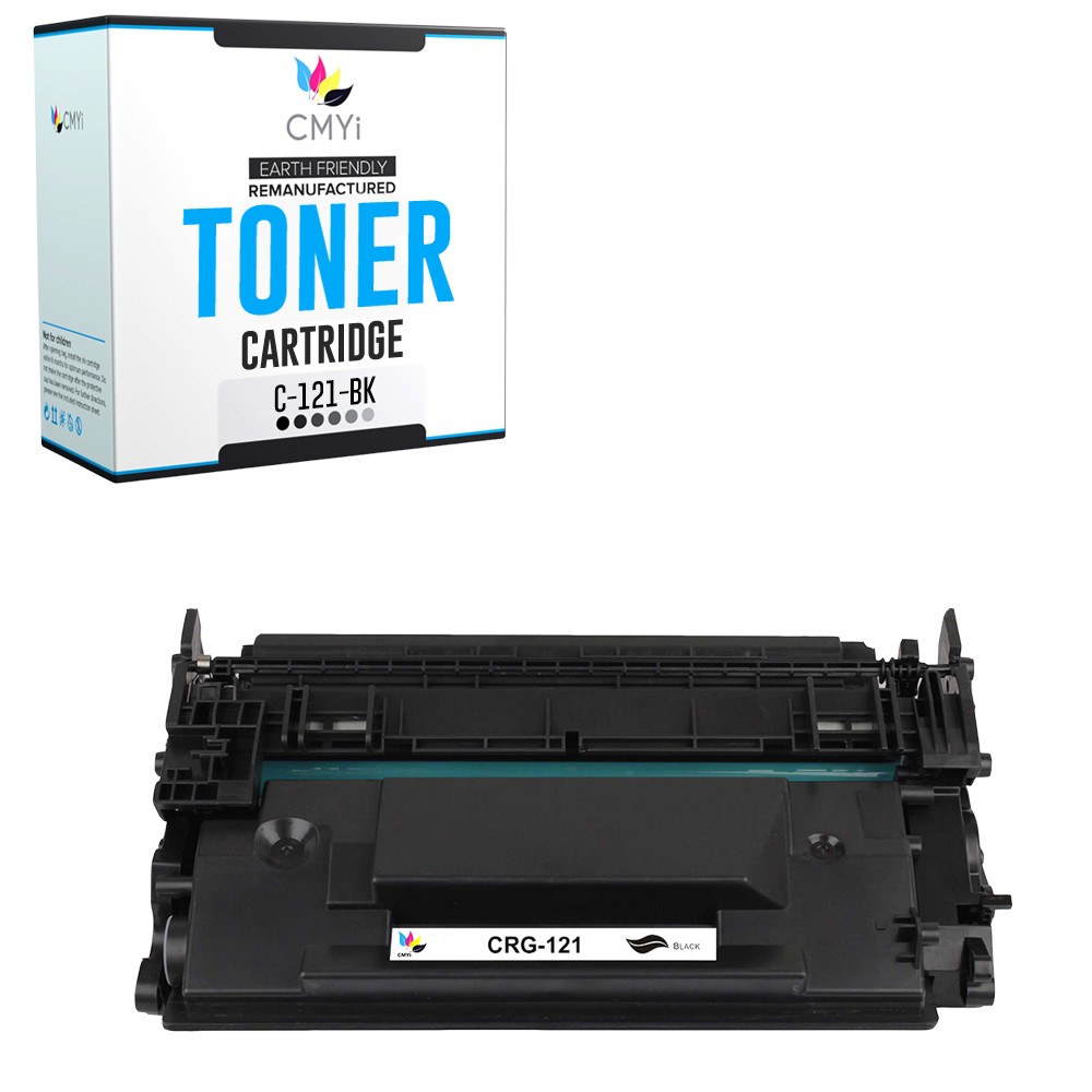 1PK Replacement CMYi 121 Black Toner Cartridge for Canon imageCLASS D1620 D1650
