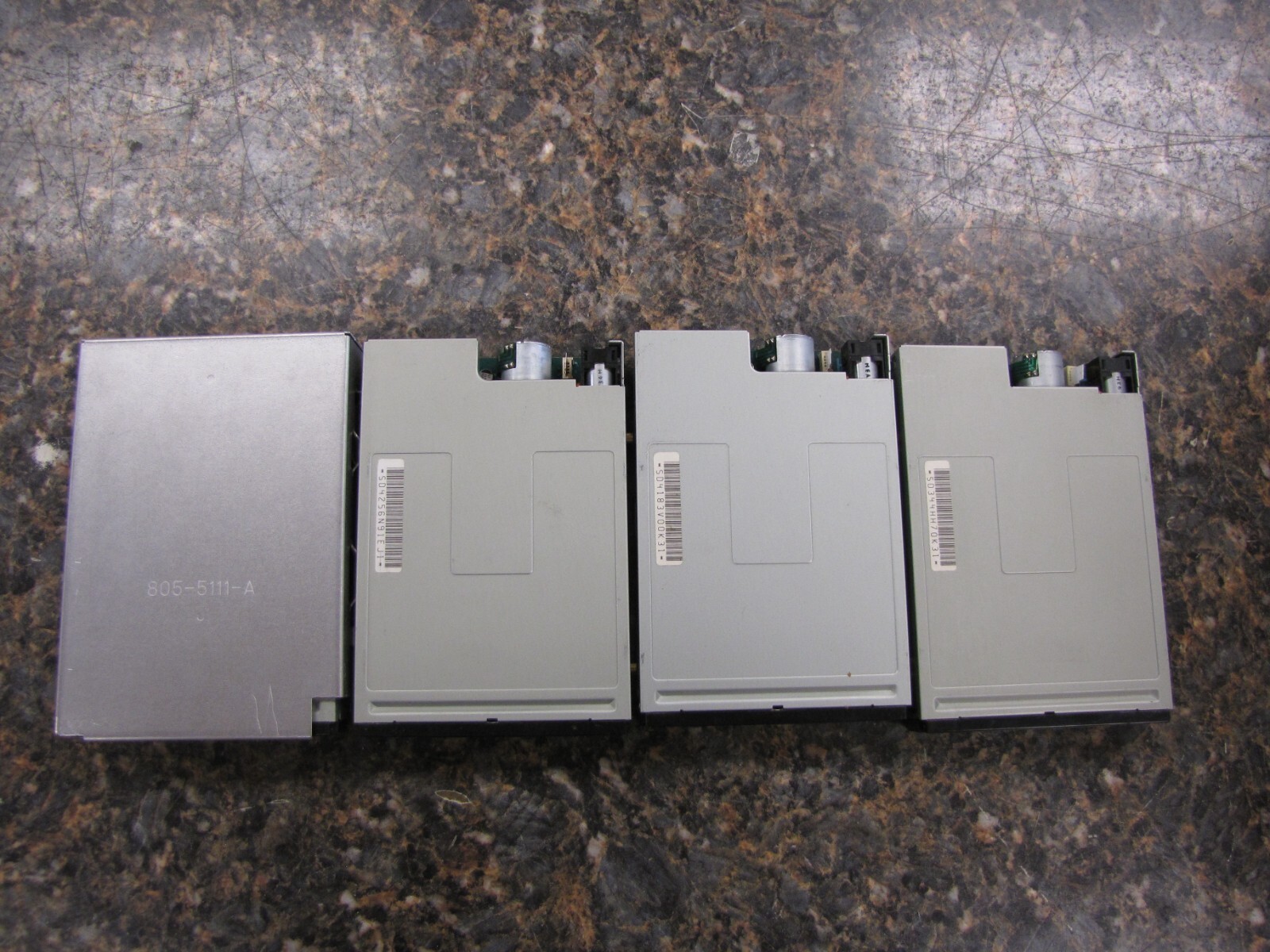 Lot (4) Vintage Sony MPF-42A 2MB Floppy Drives 3.5" Tested Working -  GZ39