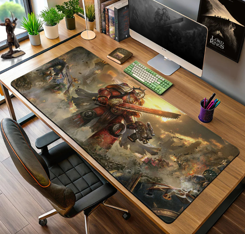 Warhammer 40K Mouse Pad, Space Marine Gaming Desk Mat