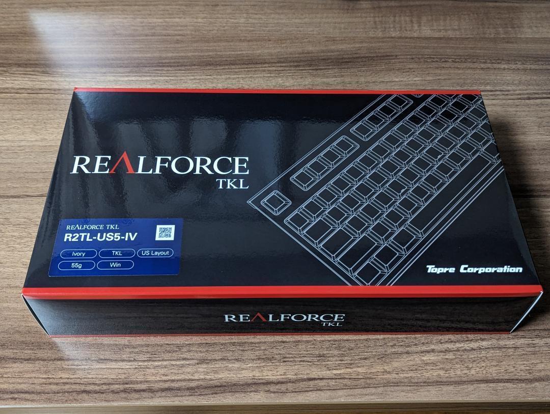 Topre REALFORCE R2 R2TL-US5-IV Keyboard English Layout 87-keys 55g Ivory