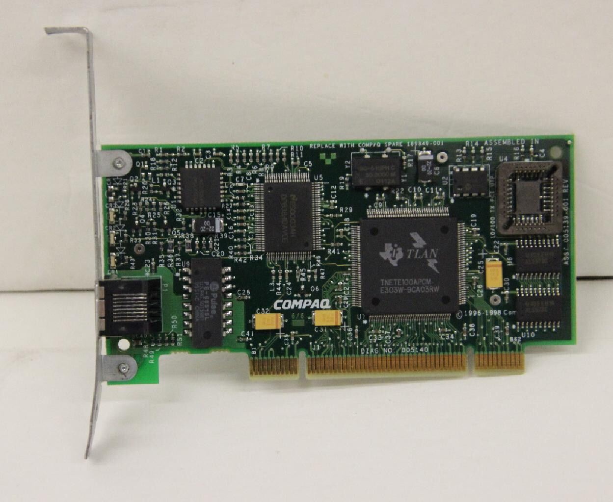 Compaq Network Interface Controller  P/N: 169845-001 Kit, OPT-PCI,10/100,NIC W/T