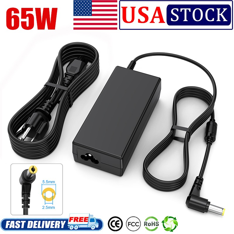 For Toshiba Laptop Charger AC Adapter PA-1650-21 PA3714U-1ACA Power Supply Cord