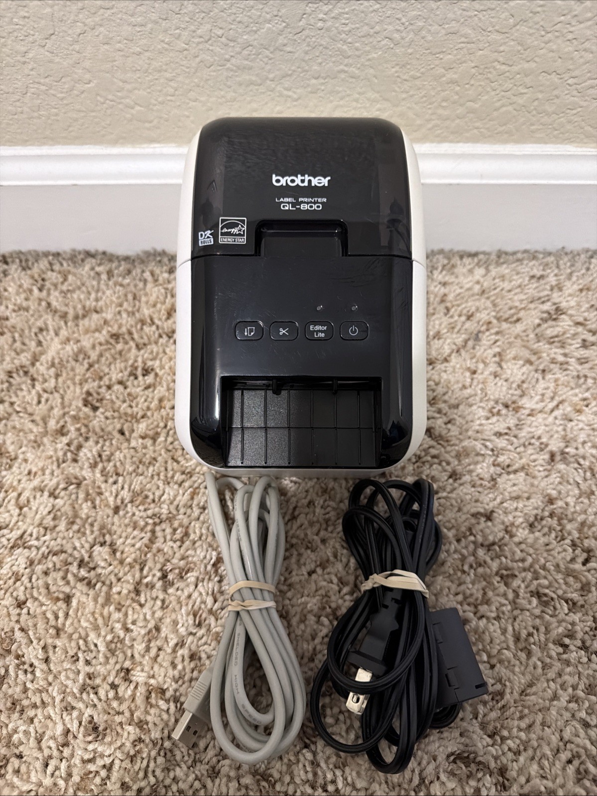 Brother QL-800 - Professional Label Printer Working