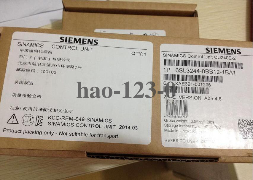 1PC Siemens New Sealed Control Unit 6SL3244-0BB12-1BA1 1 year warranty