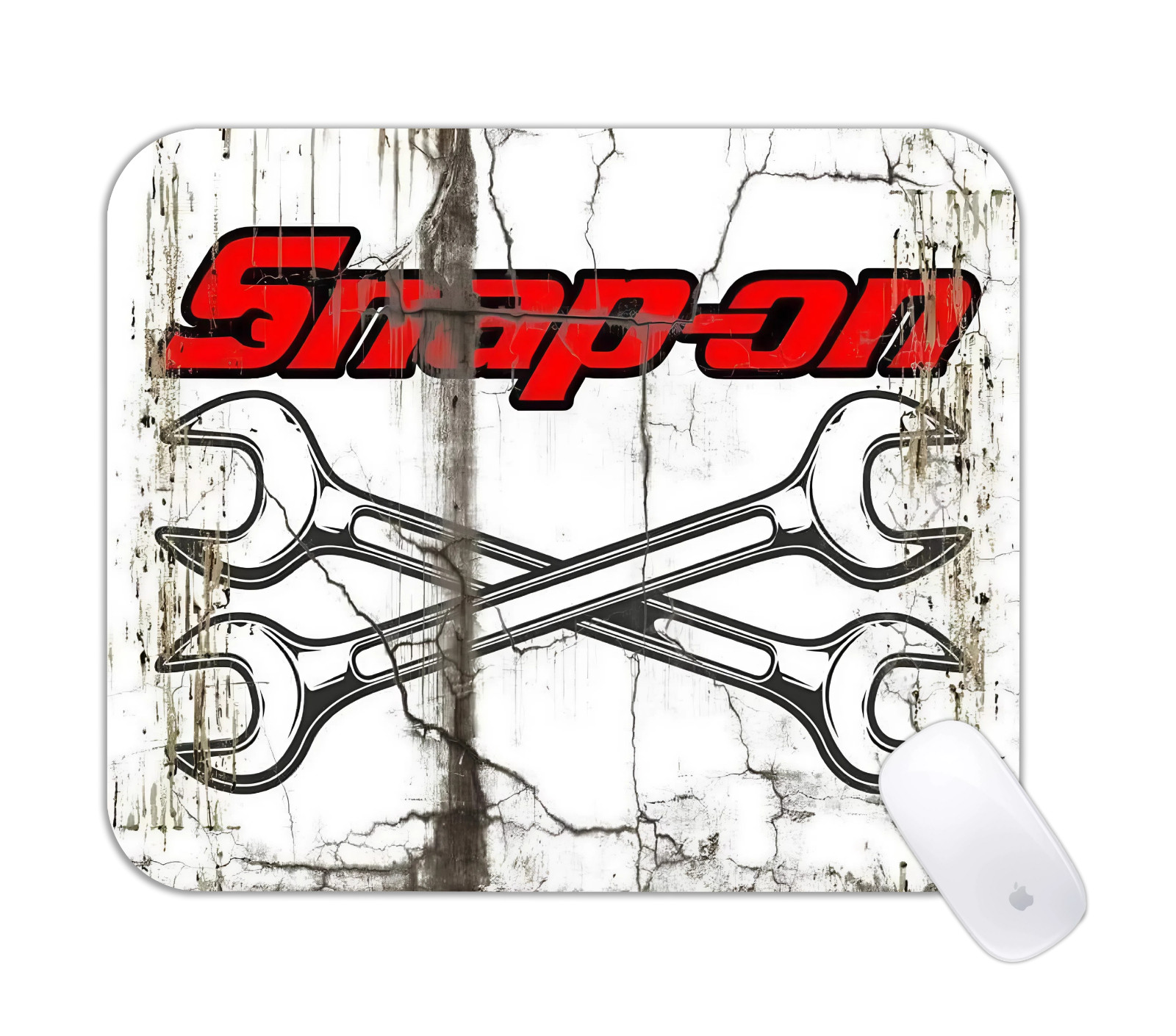 Tool Brand Inspired Snap-On Desk Mat Mechanics Workshop Gaming Pad