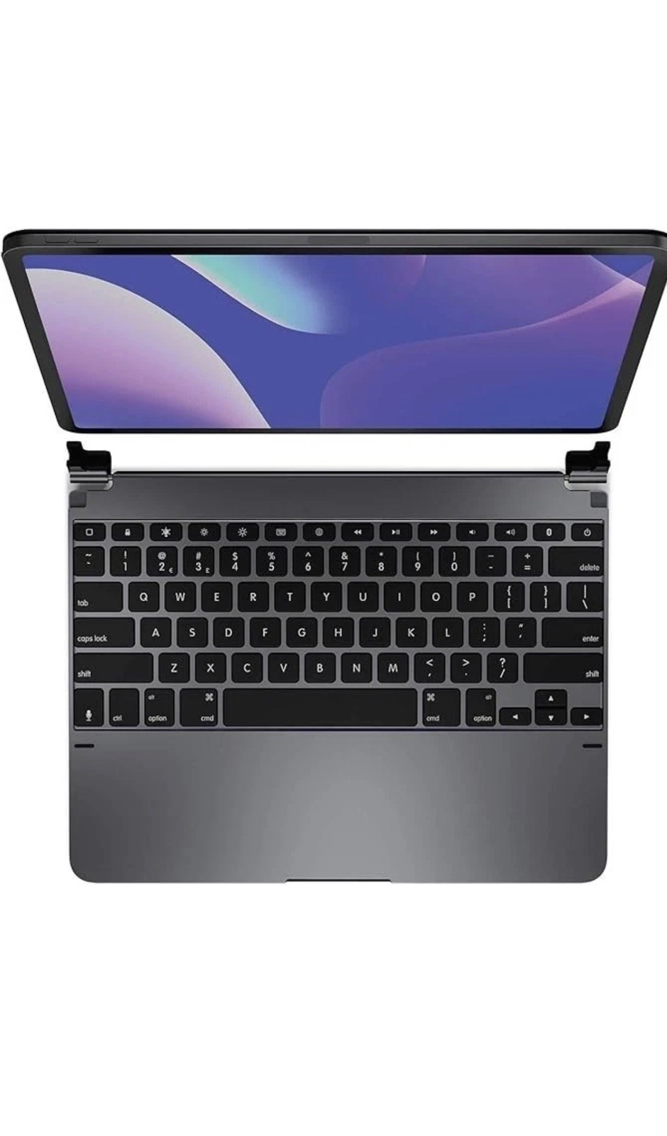 BRYDGE BRY6021-B Wireless Keyboard iPad Pro 12.9” 2018/2020 (3rd/4th Gen) Silver