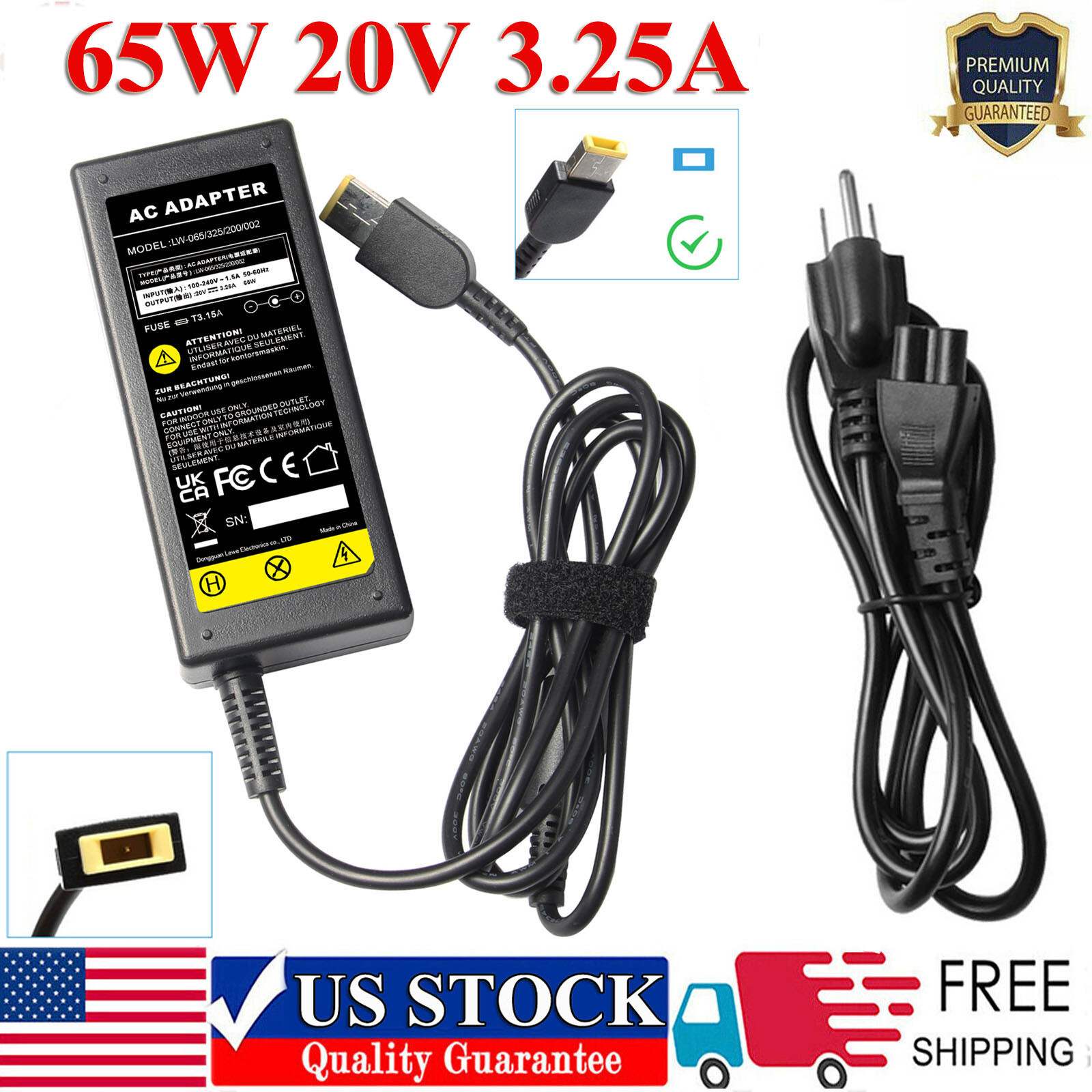 AC Adapter Charger Cord For Lenovo Flex 3-1130 3-1435 3-1470 3-1535 3-1570