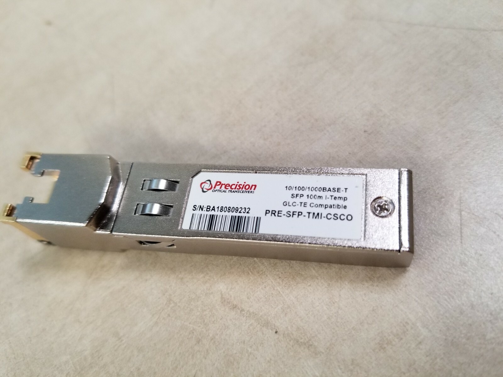 Precision PRE-SFP-TMI-CSCO 10/100/1000BASE-T SFP