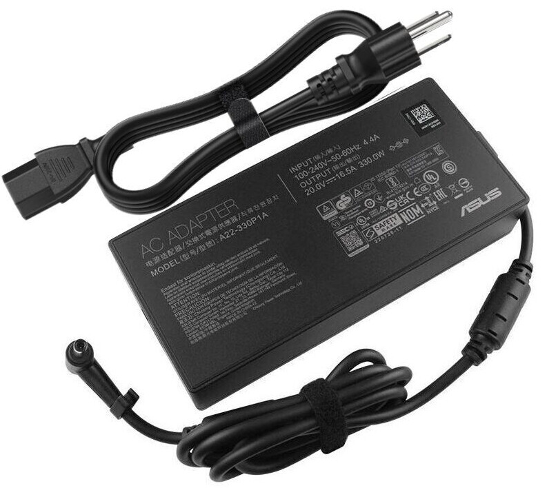 Original 20V 16.5A 330W Asus ROG Strix G18 (2023) G814 Charger AC Adapter Cable