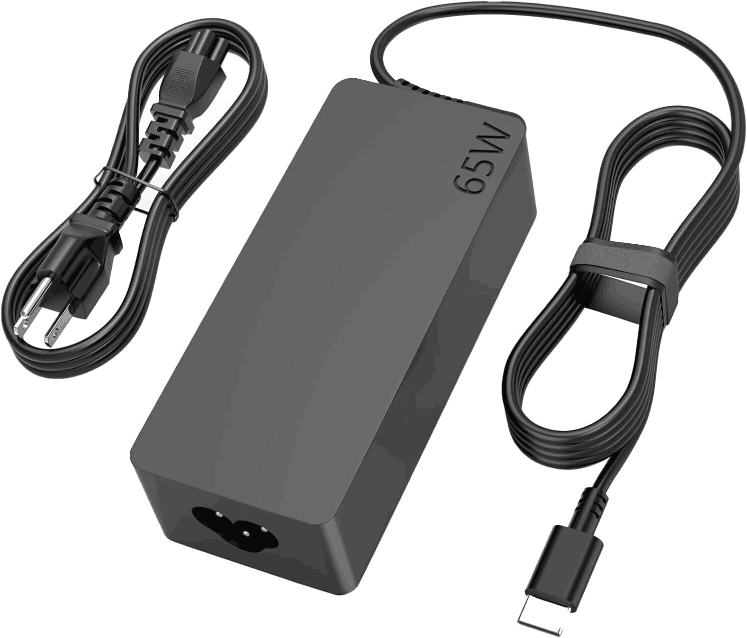 Cargador 65W Universal Carga USB Tipo C Para Laptop HP Chromebook Lenovo DELL
