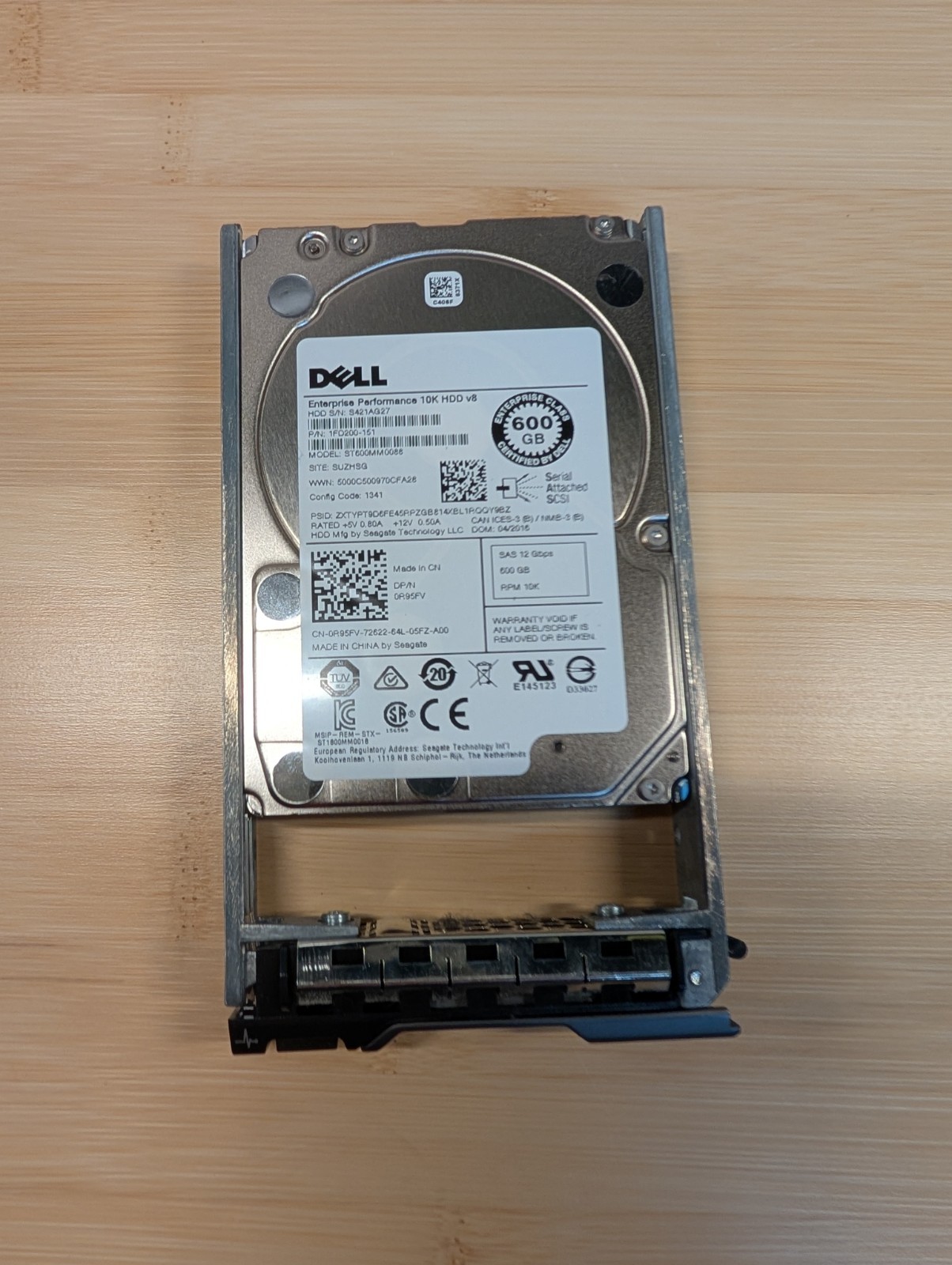 Lot Of 10 Dell AL14SEB060N 600GB Enterprise SAS Hard Drive 