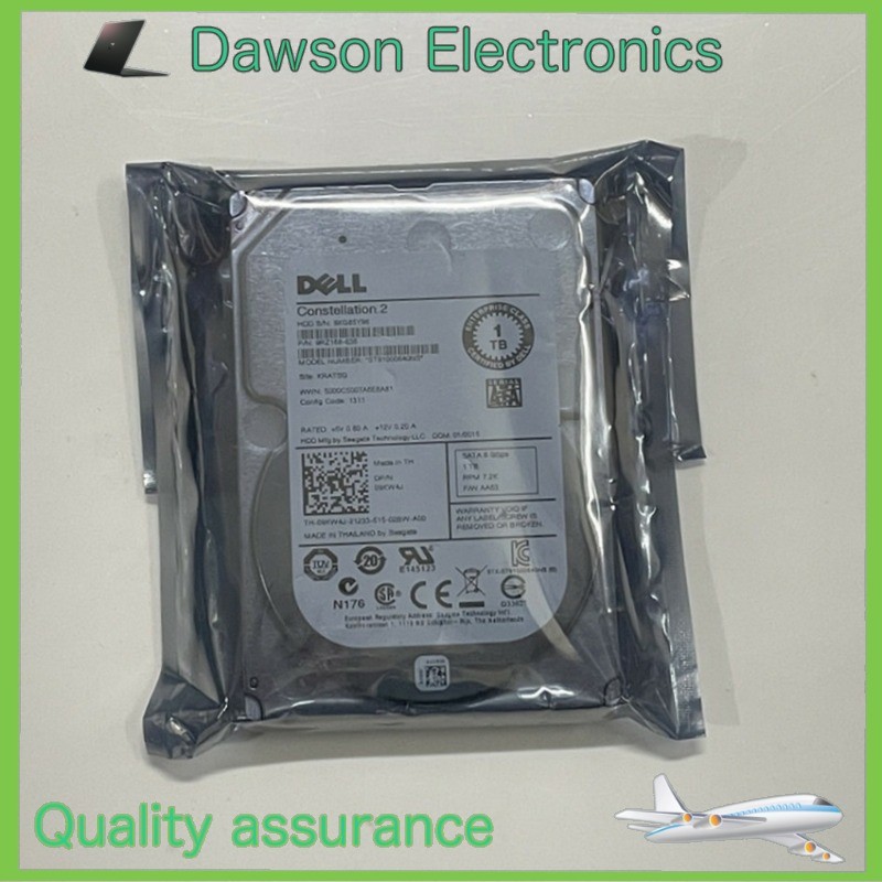 NewDell 1TB 7.2K 2.5" 6G SATA WF12F 0WF12F ST91000640NS HDD Hard Drive