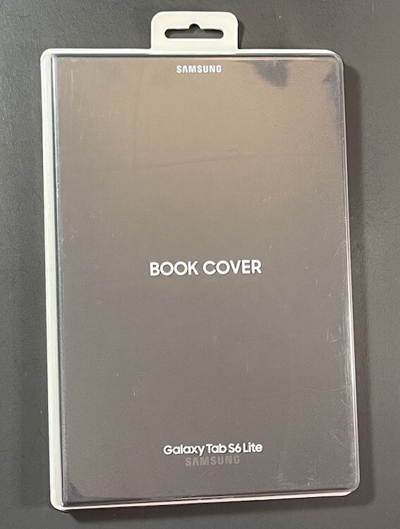 Official Samsung Book Cover for Galaxy Tab S6 Lite [ Gray ] NEW