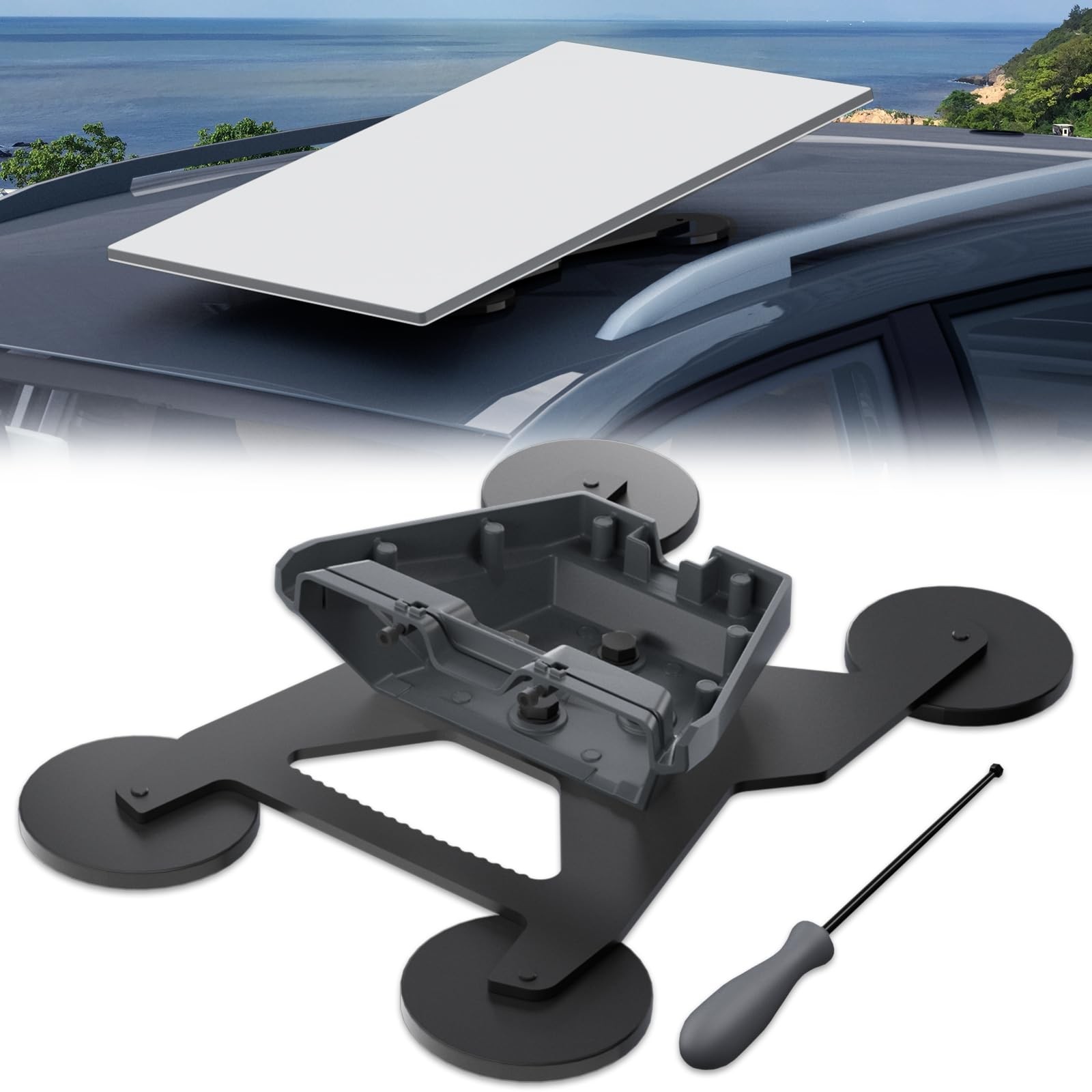 Heavy-Duty Magnetic Mount for Starlink 440Lbs
