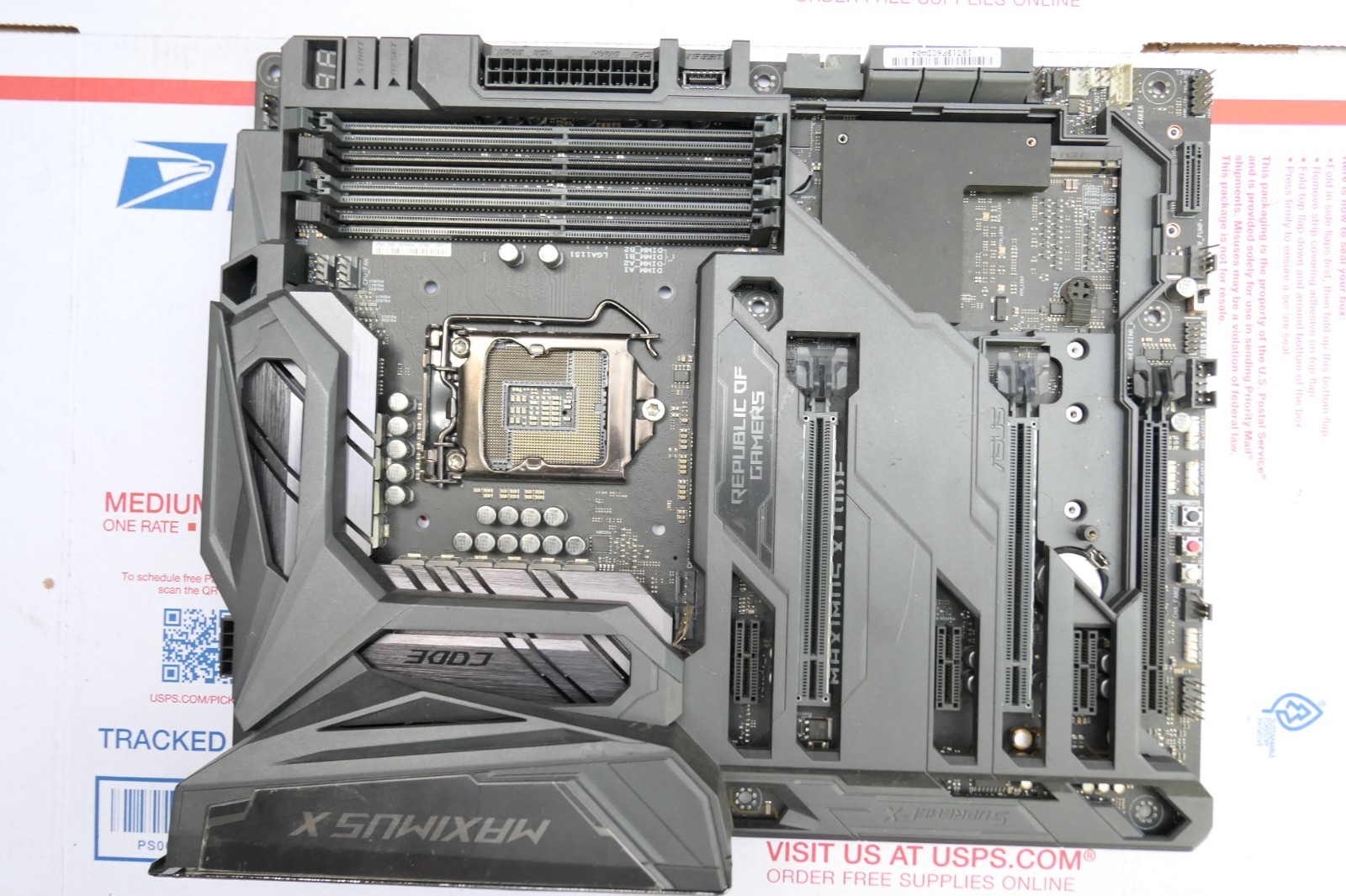 ASUS ROG Maximus X Code ATX Motherboard Intel LGA1151 DDR4 PCIe Gaming - tested