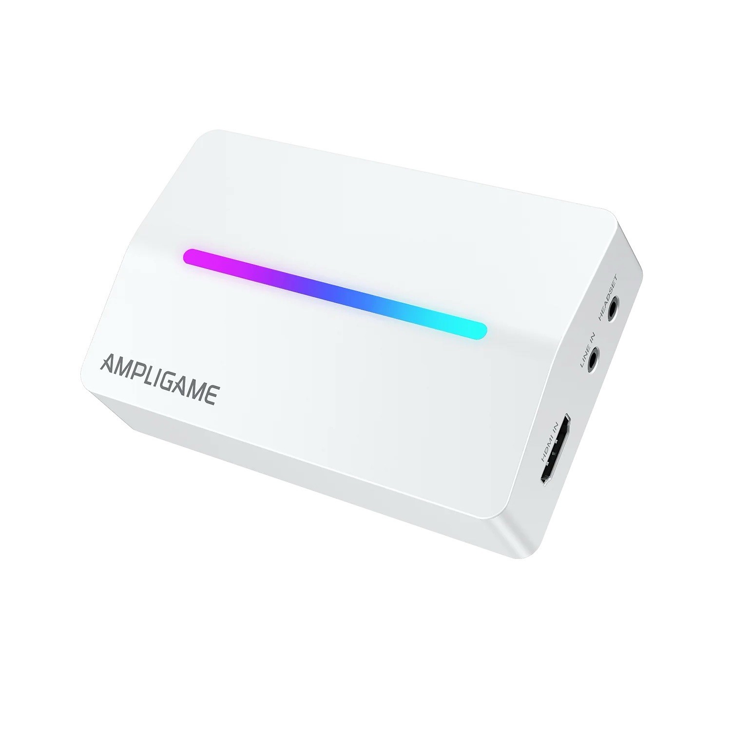 Fifine AmpliGame Video Capture Card HD 1080 60fps for Audio PS4 Gaming White