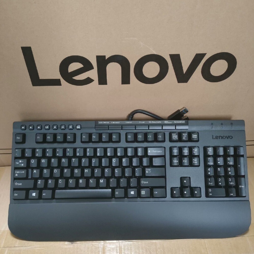 Original Lenovo KBCM21 Enhanced Performance USB Keyboard Gen II US English