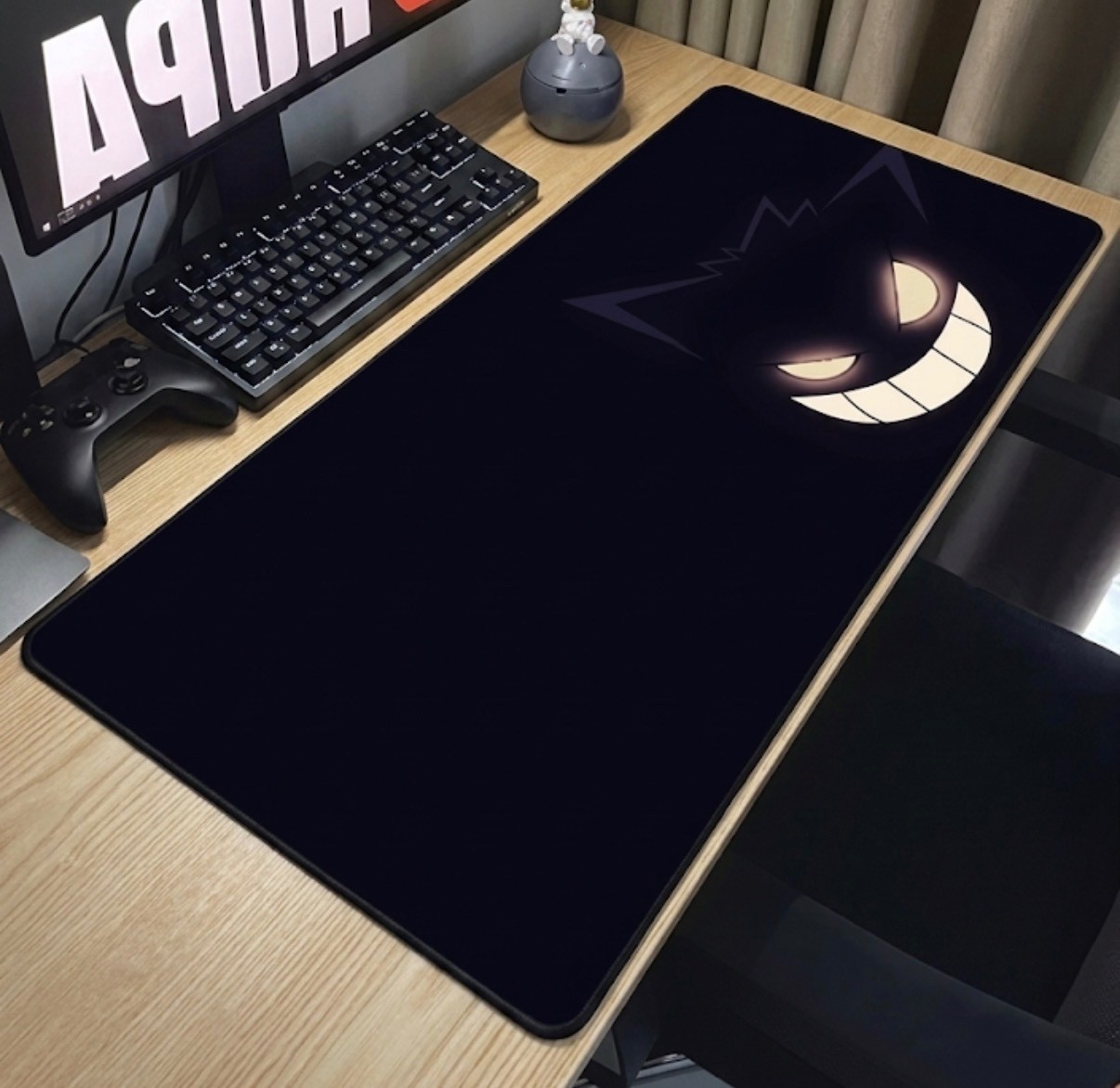 Pokemon Gengar Pikachu Large Mouse Pad Gaming Keyboard Desk Mat 60x30cm