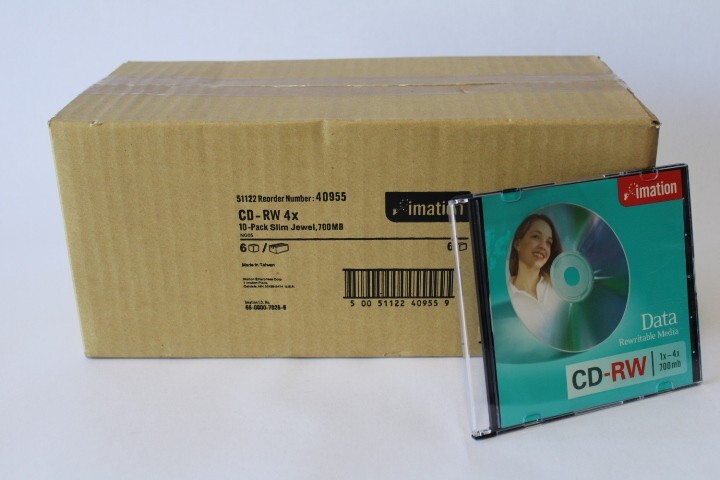 Imation CD-RW 4x--Case of 60