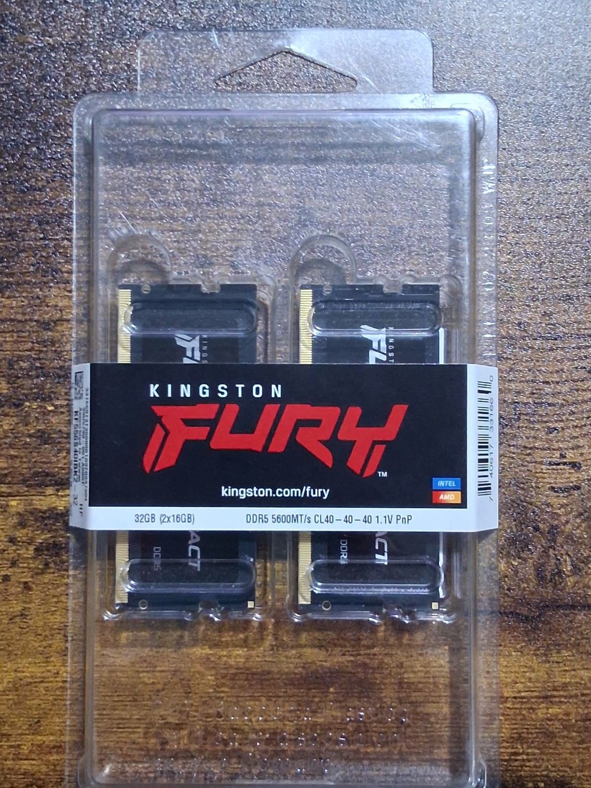 Kingston FURY Impact 32GB (2x16GB) DDR5 5600 SODIMM RAM
