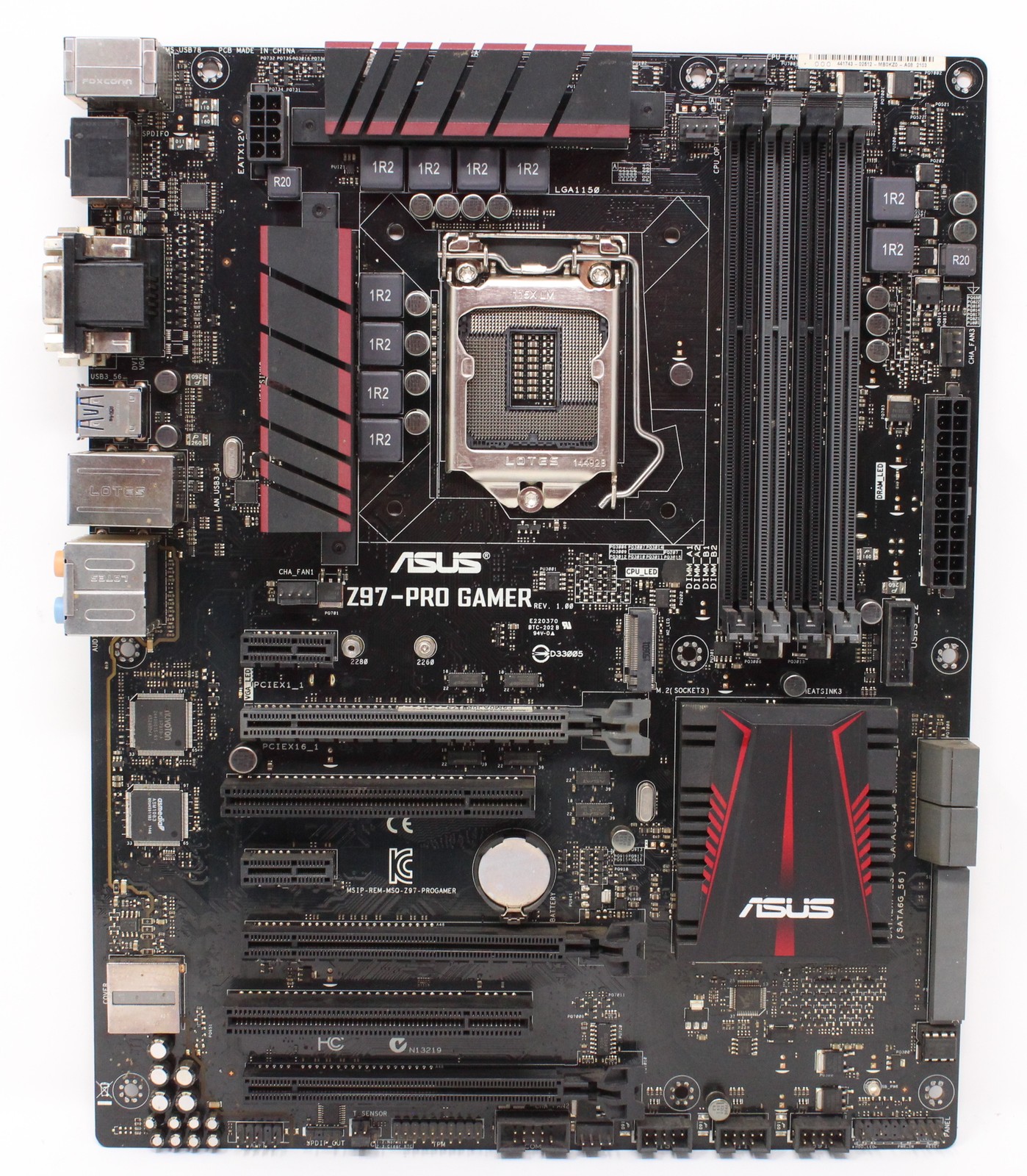 ASUS Z97-PRO GAMER Intel Z97 ATX Motherboard Socket 1150 (#389)