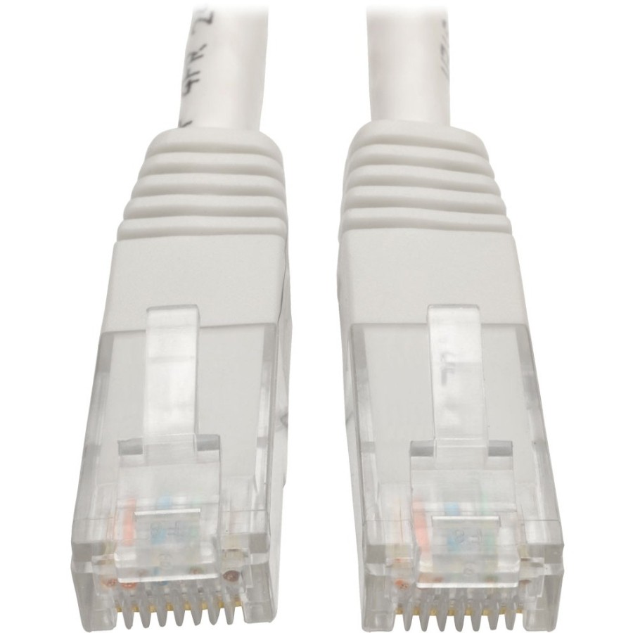 Tripplite N200100WH 100ft Cat6 Gigabit Patch Cable RJ45 M/M White