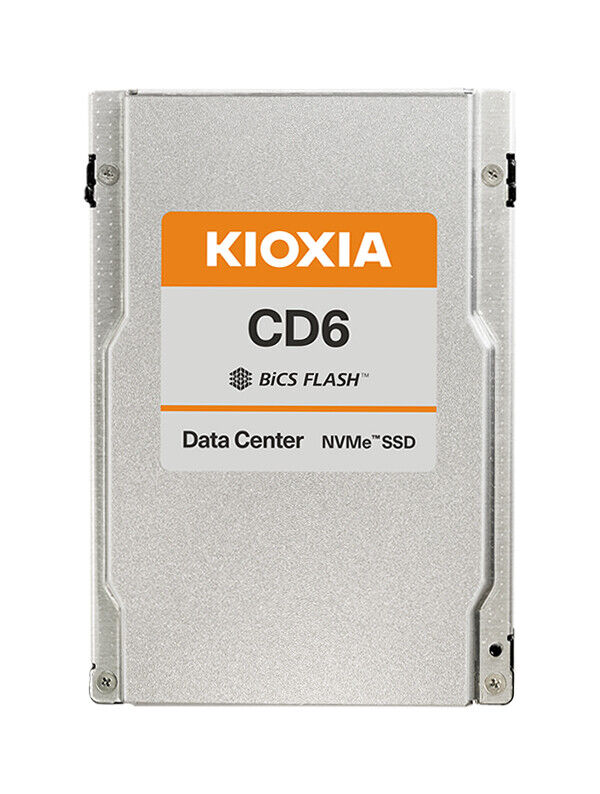 Kioxia KCD6XLUL15T3 CD6-R 15.36TB NVMe PCIe4x4 2.5