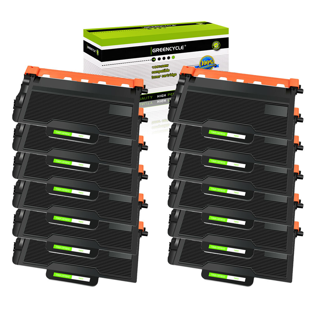 12PK TN850 TN-850 Toner Cartridge For Brother HL-L5200DW HL-L6200DW MFC-L5800DW