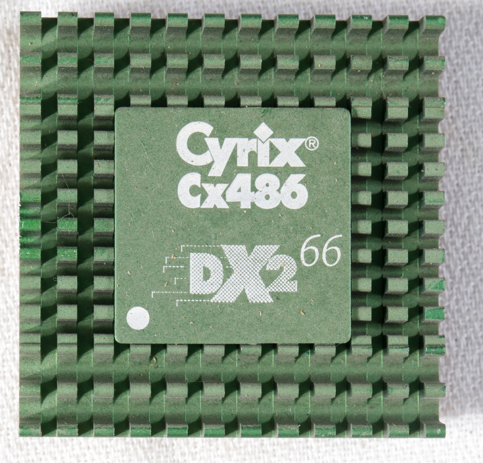 Vintage Cyrix Cx486DX2-66 CPU 486DX2-66 Socket 3 CPU tested