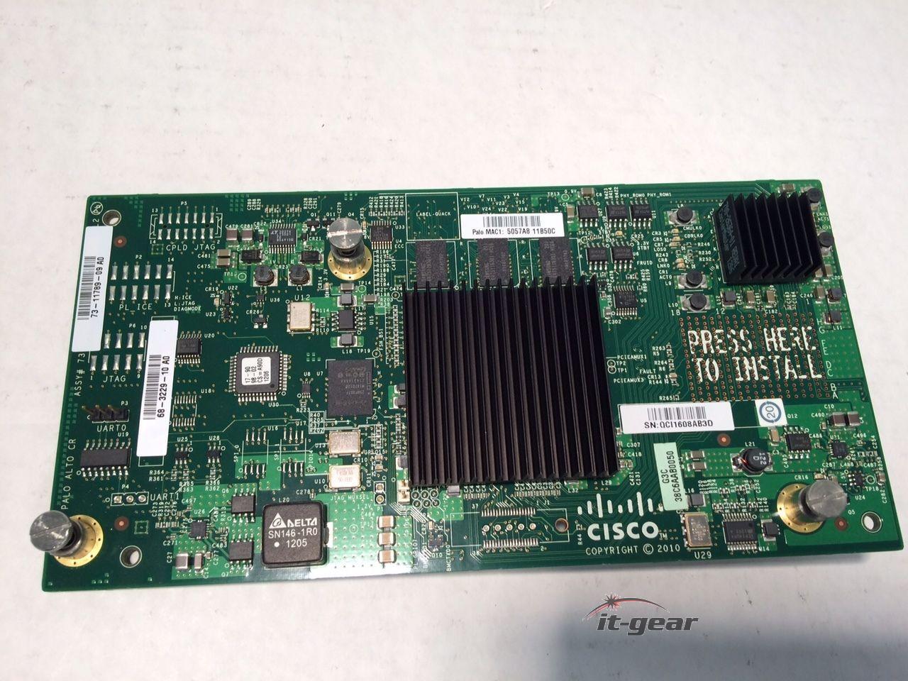 Cisco UCS N20-AC0002 M81KR virtual interface card 68-3229-10 73-11789-09