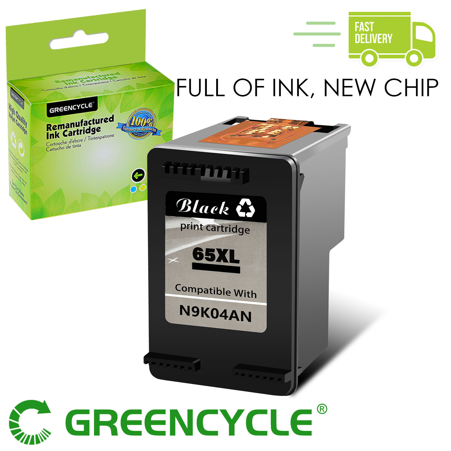 Compatible Ink Cartridge FOR HP 65XL 65 XL ENVY 5010 5020 5030 5032 5034 5055