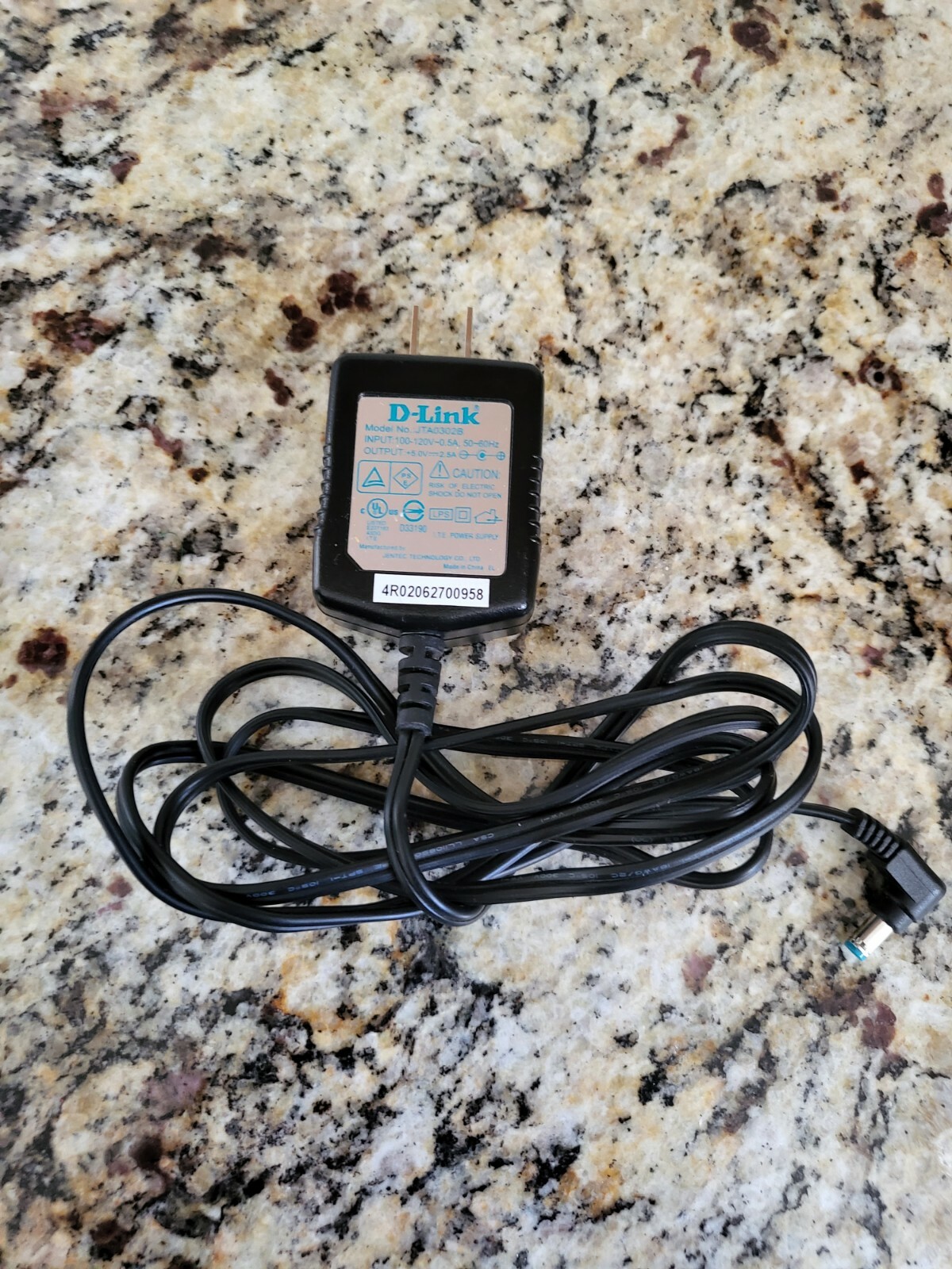 D-LINK JTA0302B AC Adapter Power Supply 5 Volt 2.5A Genuine Dlink Part