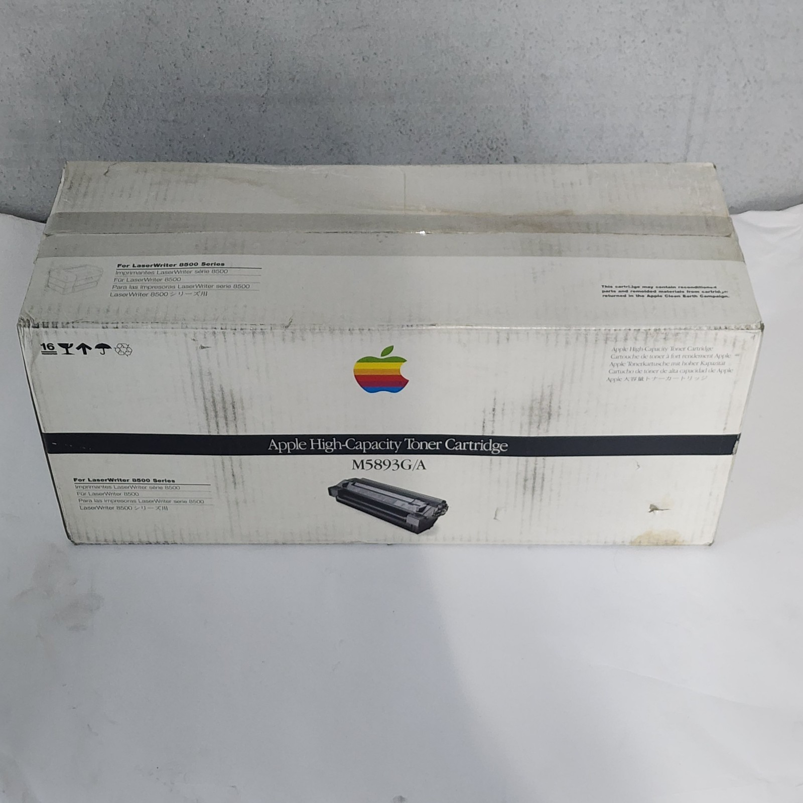 Apple LW 8500 Black Toner Cartridge M5893G/A Genuine New Sealed Box