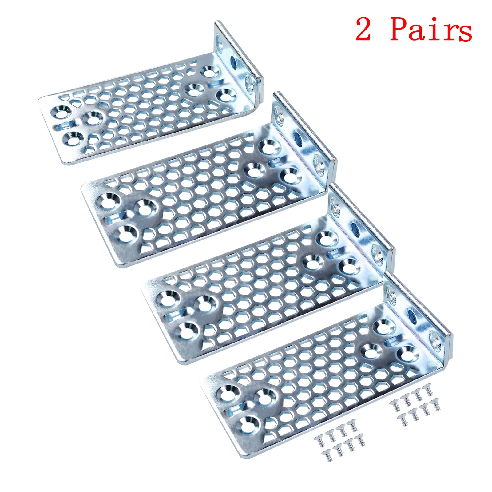 2 Pairs For Cisco C3850-RACK-KIT 3850 2960X 3650 Ears Rack Mount Bracket Kit
