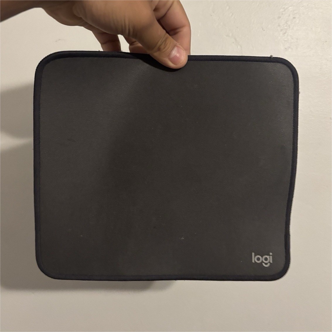 Logitech Mouse Pad Black Plain 9 x 8  in