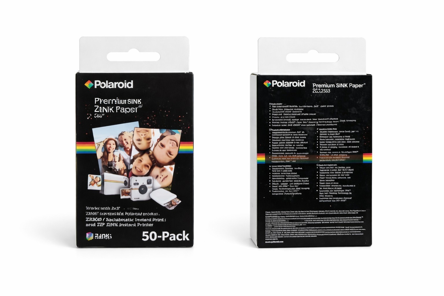 Premium Zink 2x3 Instant Photo Paper (50 Count)