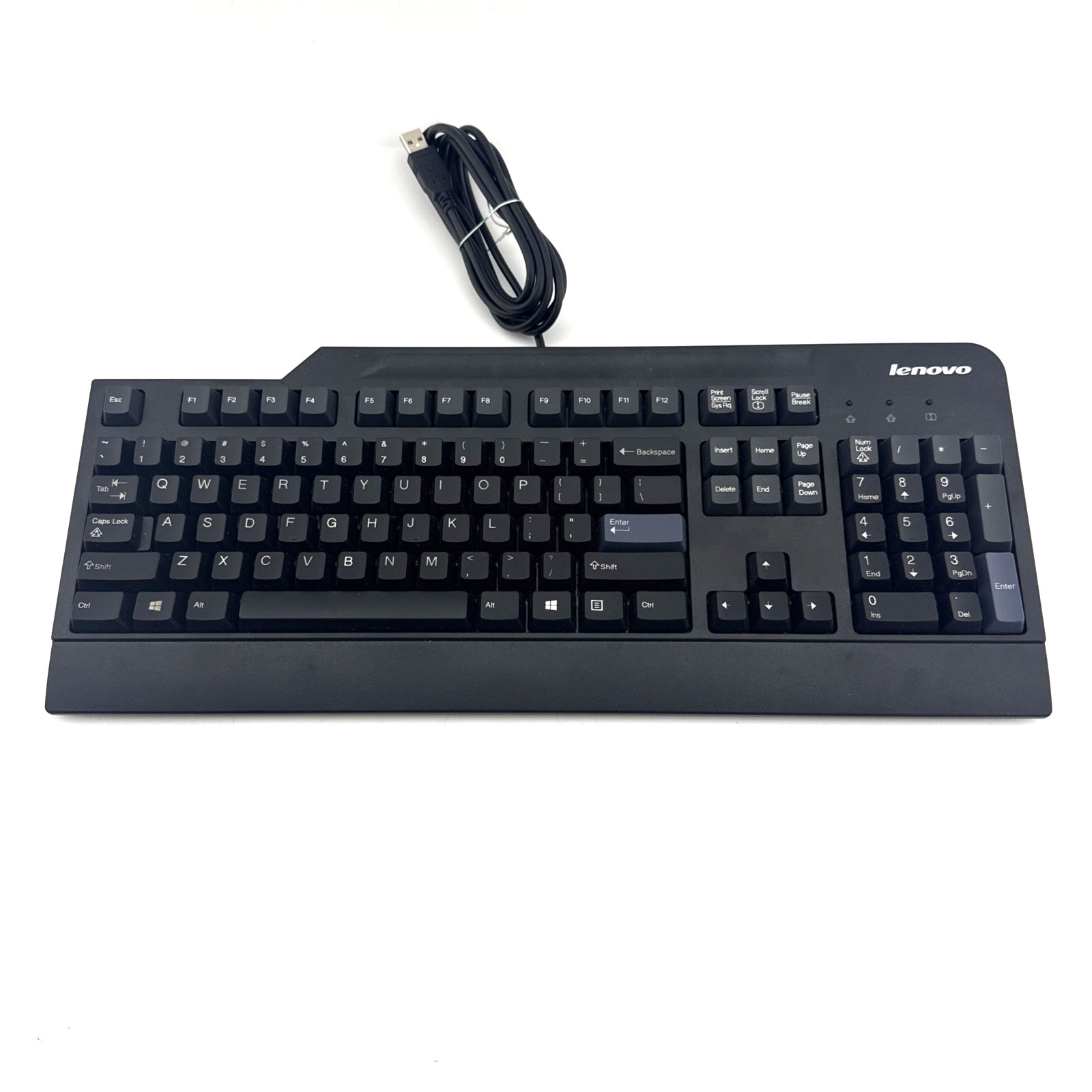 Lenovo SK-8825 USB Wired Full Size Keyboard Black