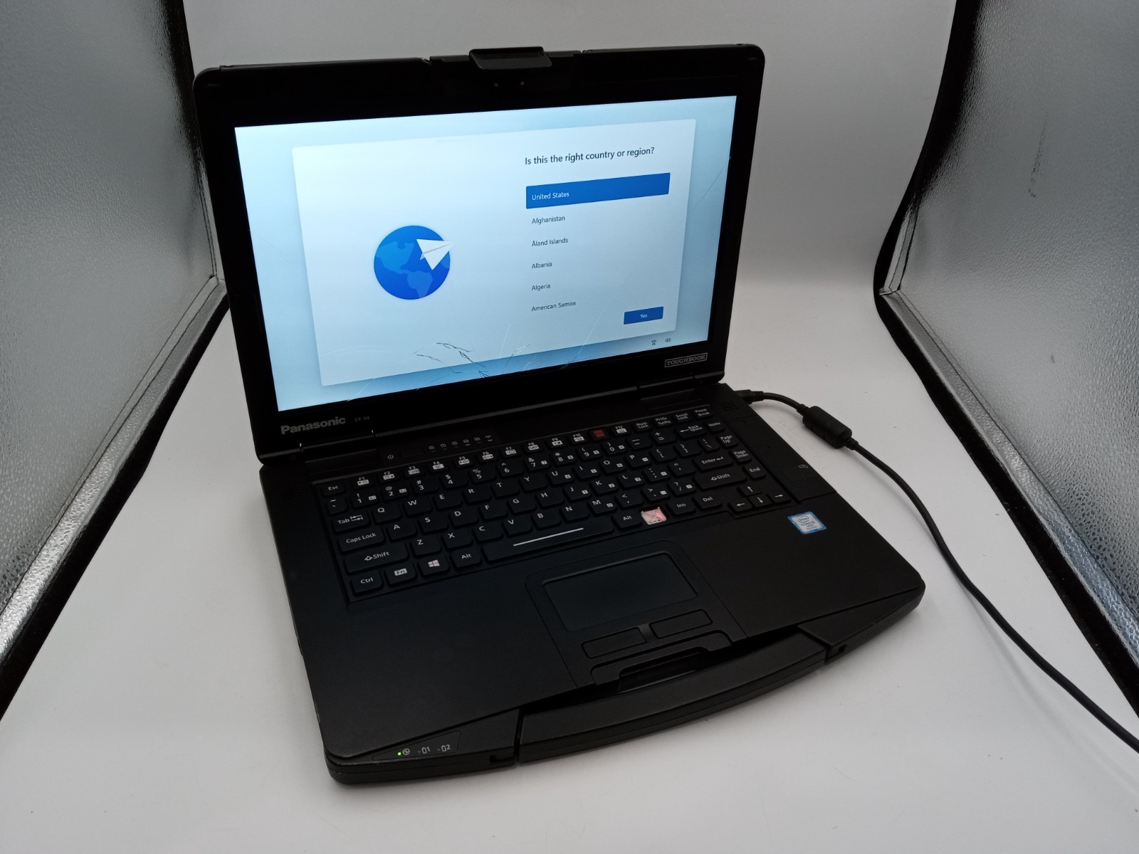 Panasonic Toughbook CF-54 14" Touch i5-7300U 8GB RAM 128GB SSD W11 *READ* -RR
