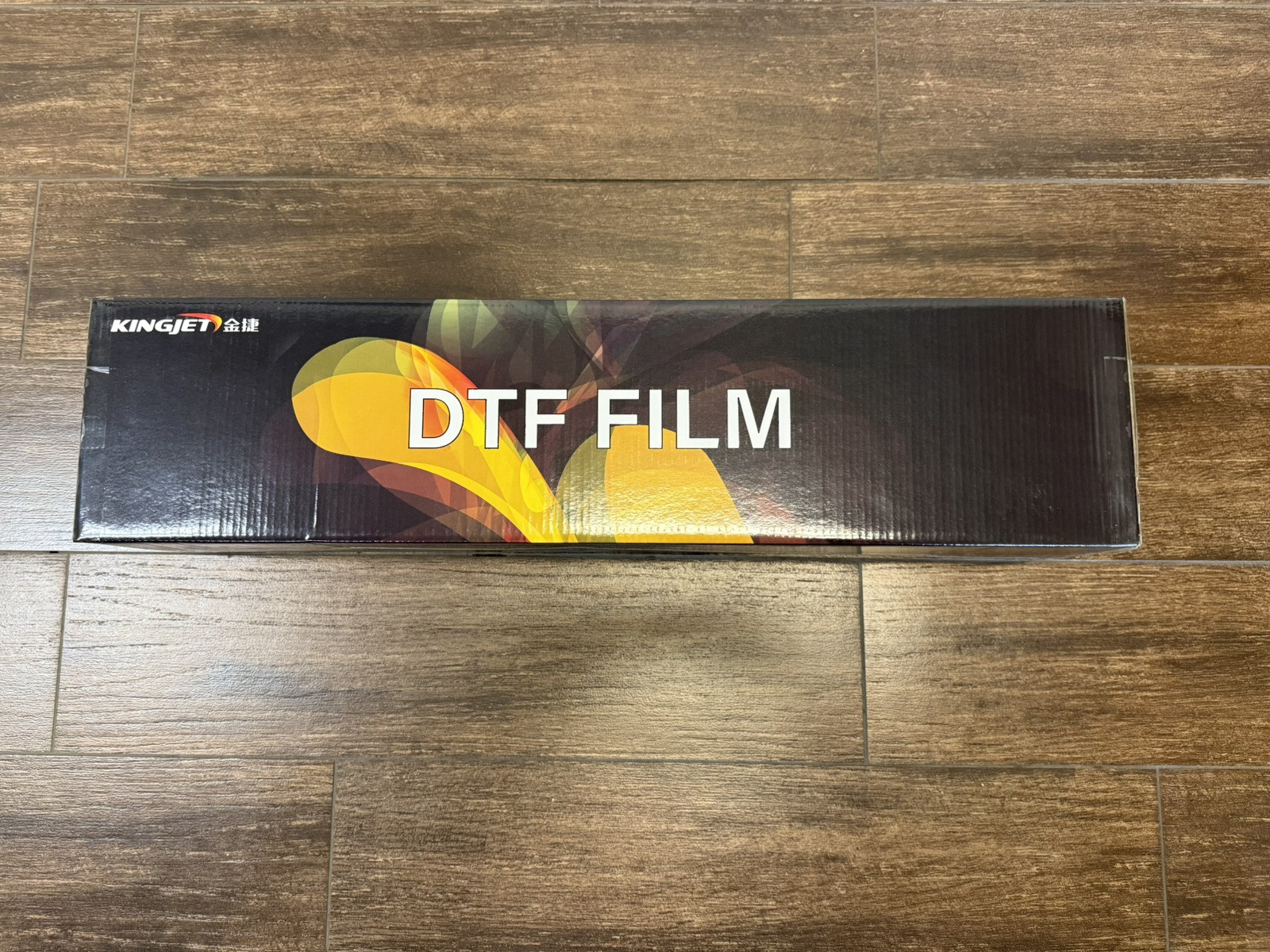 Kingjet DTF printer film roll 24" x 328 ft  60cm x 100m. Hot peel.